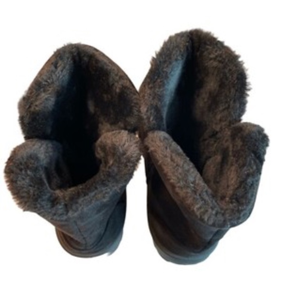 Cloudwalkers Womens Slip On Cold Weather Boots Size 9 Black - Picture 6 of 9